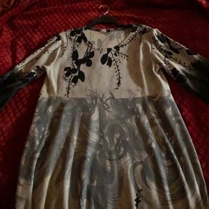 Black and White Maxi Dress